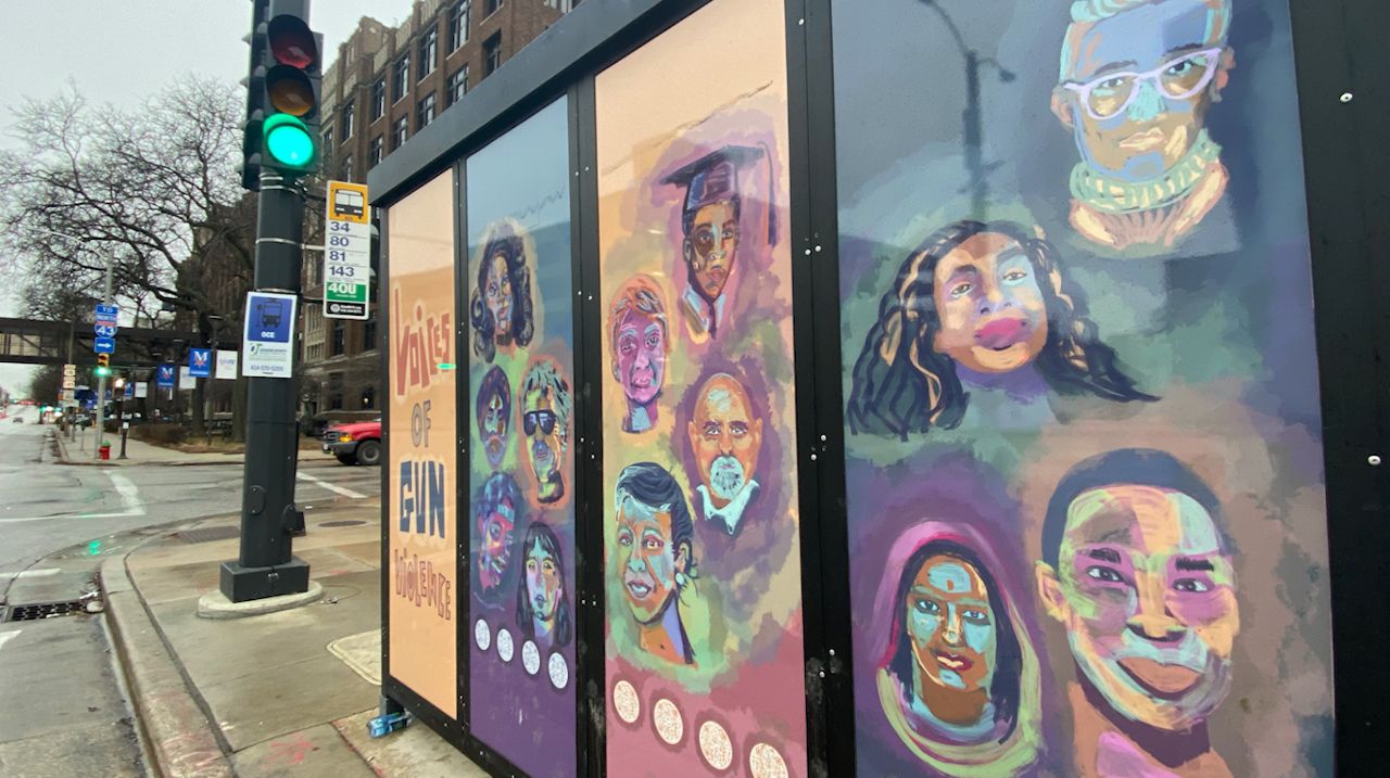 Interactive bus stops aims to fight gun violence - Vimarsana News